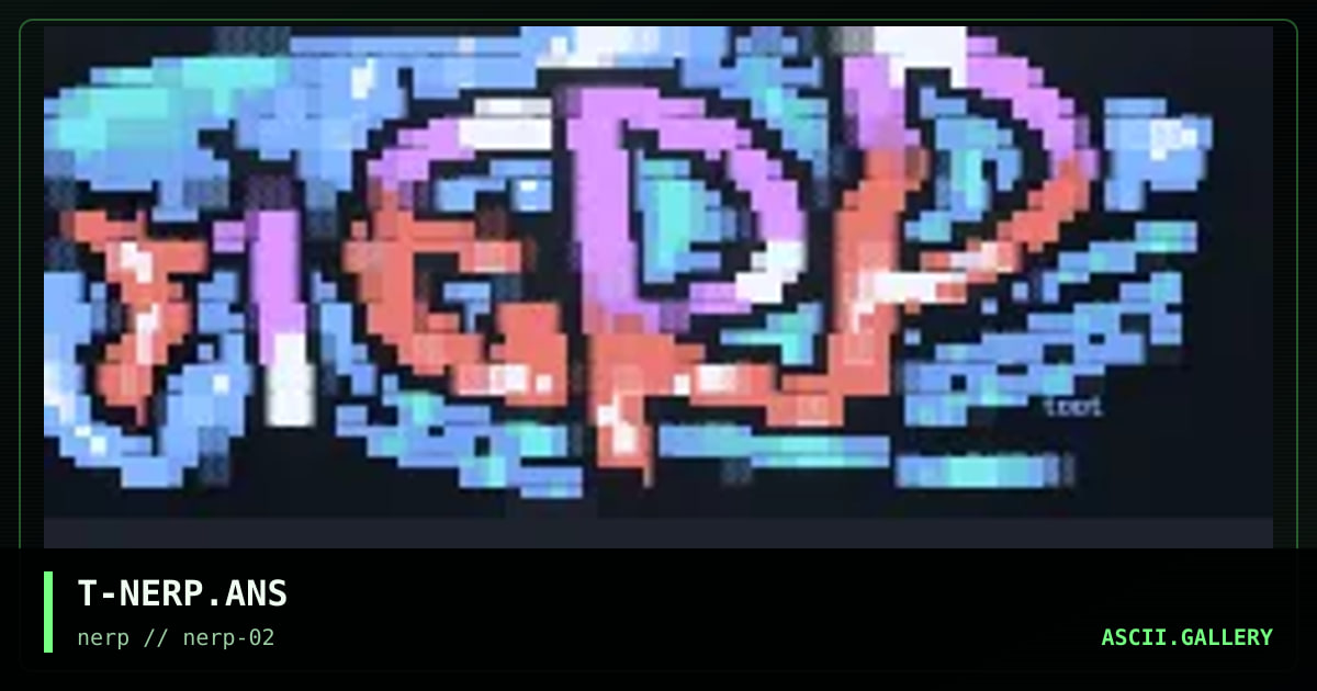 nerp, by toot, 1997