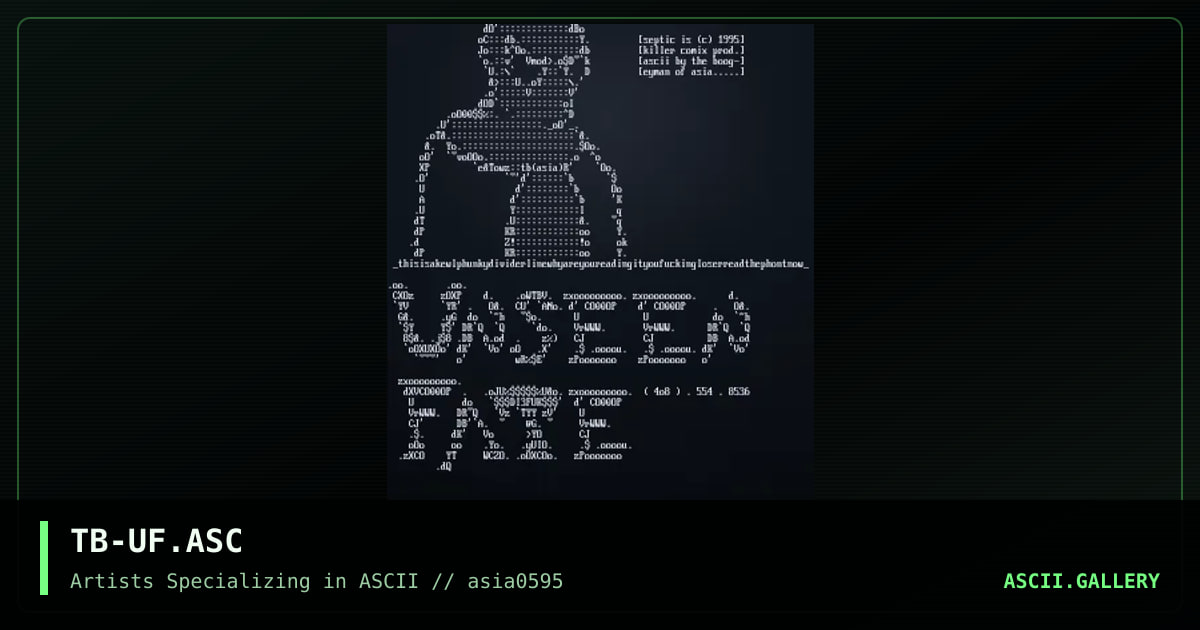 TB-UF.ASC, by the boogeyman, 1995