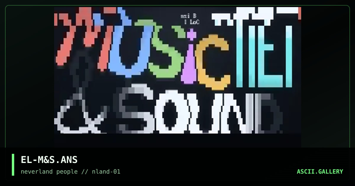 Music And Sound NET, by el loco, 1995