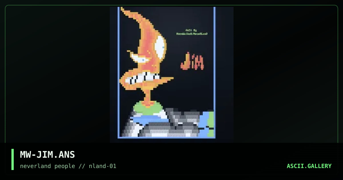 JiM, by moonwalker, 1995