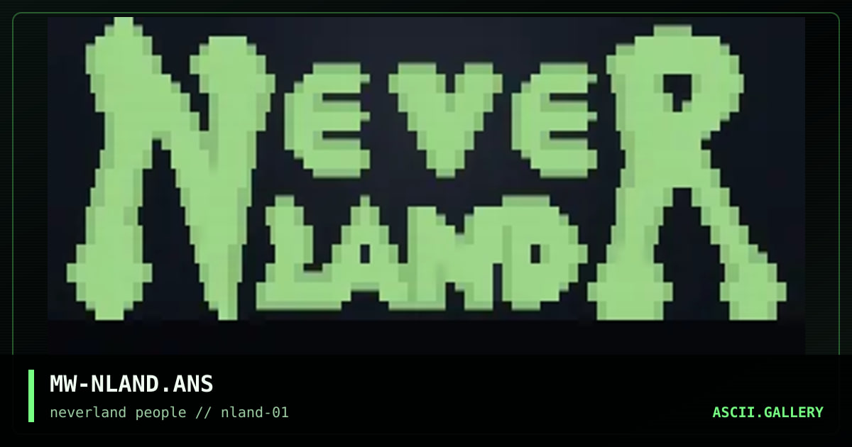 LoGo #2, by moonwalker, 1995