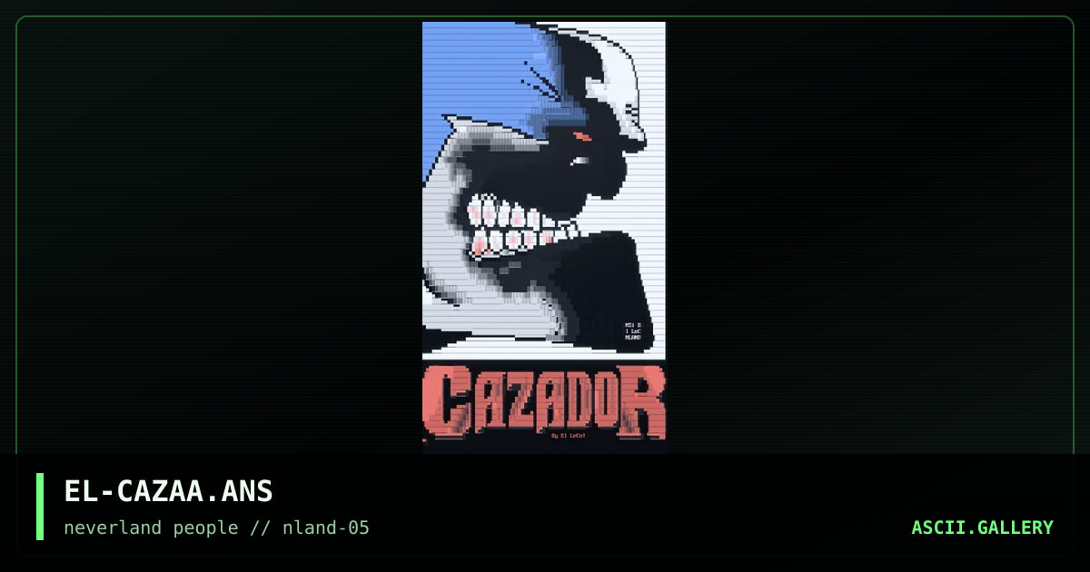 CAZADOR By El LoCo!, by el loco, 1996