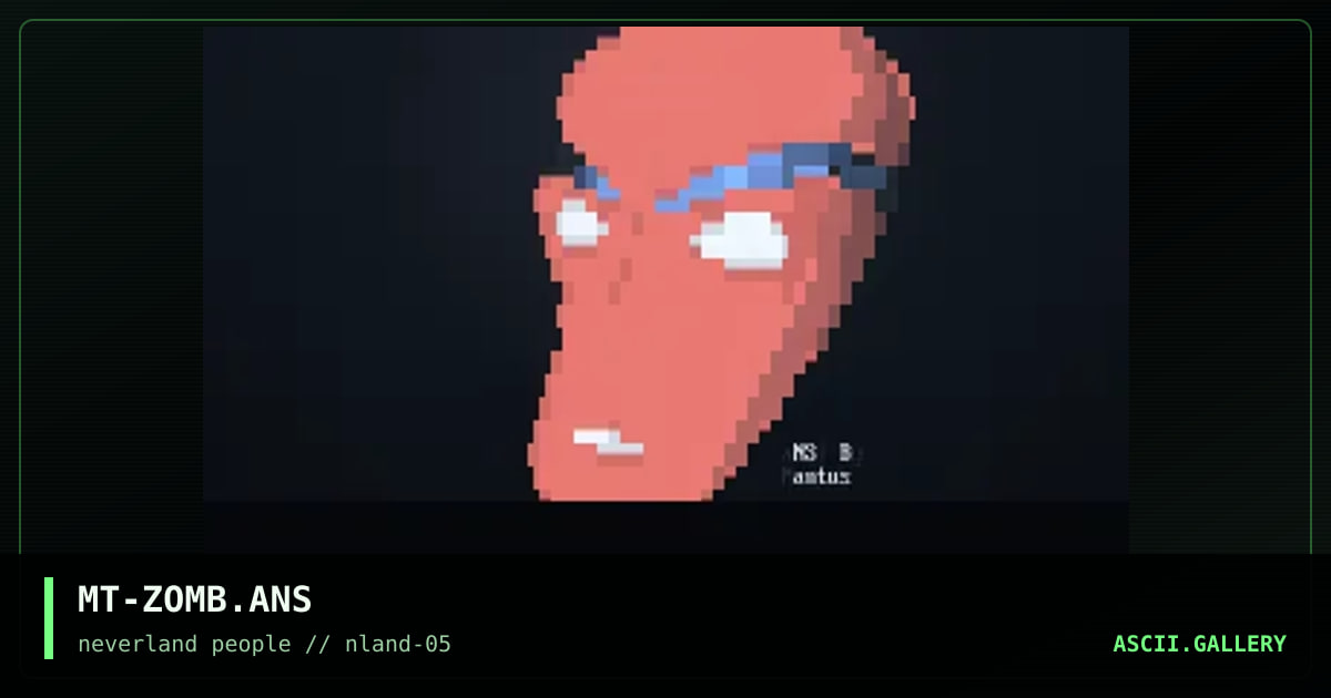 Zombie, by mantus, 1996