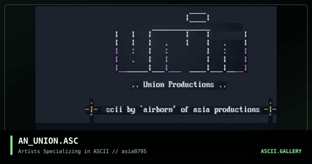 AN_UNION.ASC, by airborn, 1995