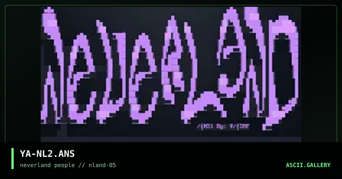 Nland logo, by yasop, 1996