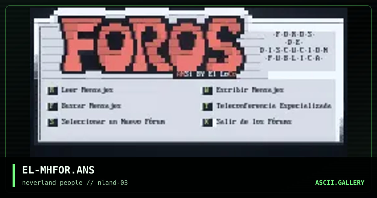 MH Foros, by el loco, 1996