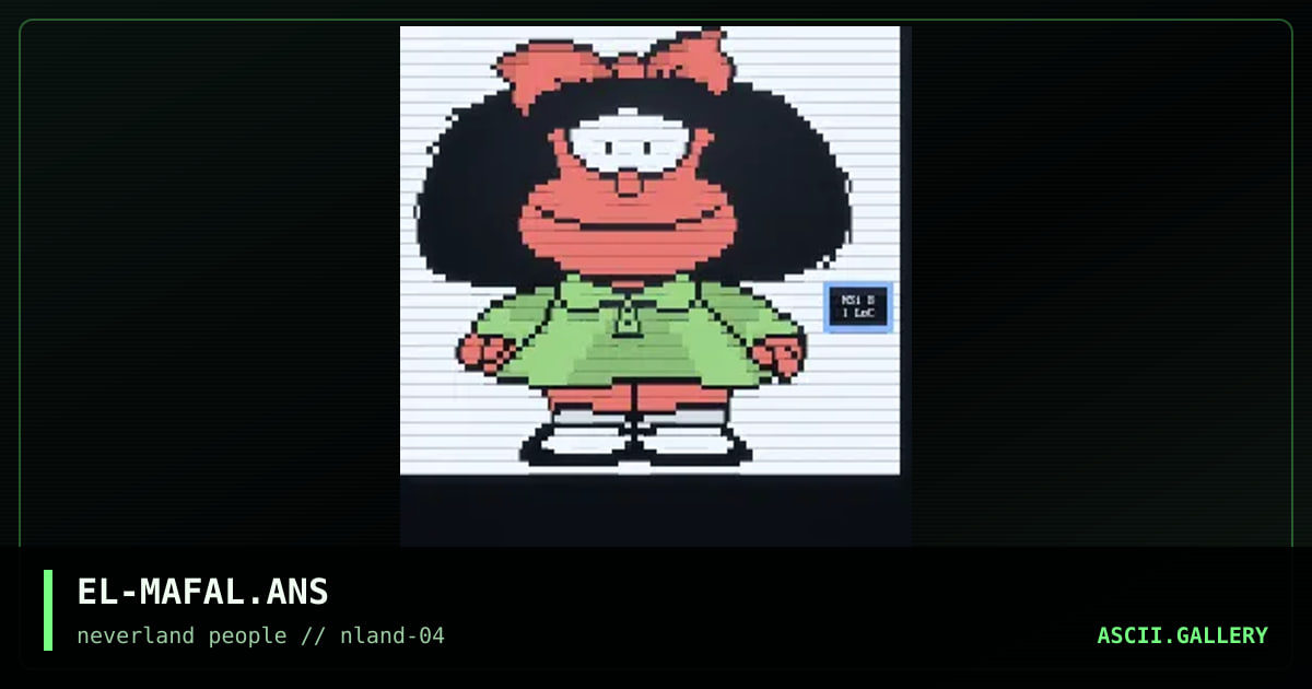 Mafalda, by el loco, 1996