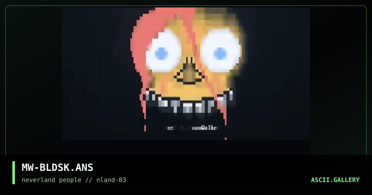 Blood Skull, by moonwalker, 1996