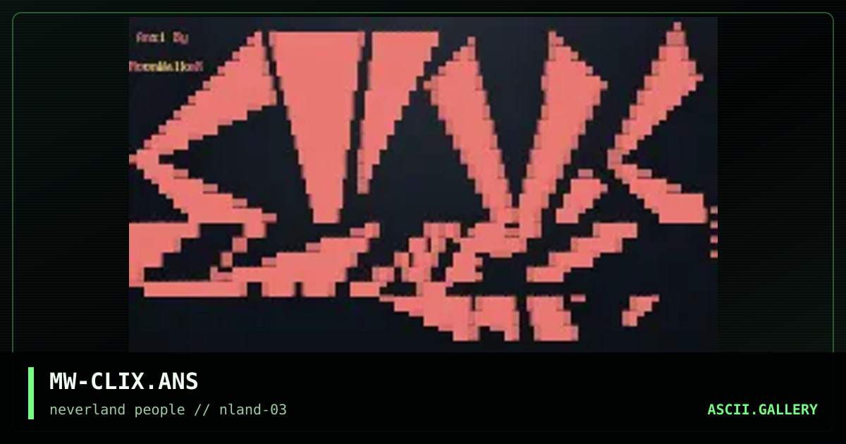 Logo Clixes, by moonwalker, 1996