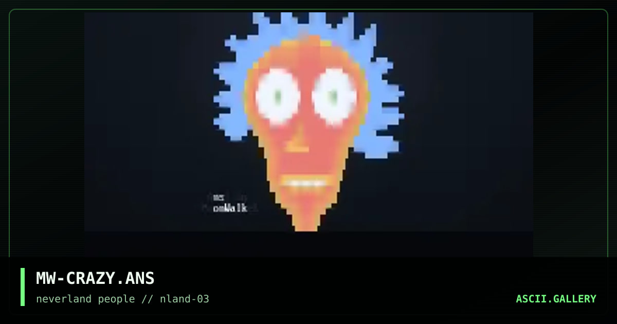 Crazy, by moonwalker, 1996
