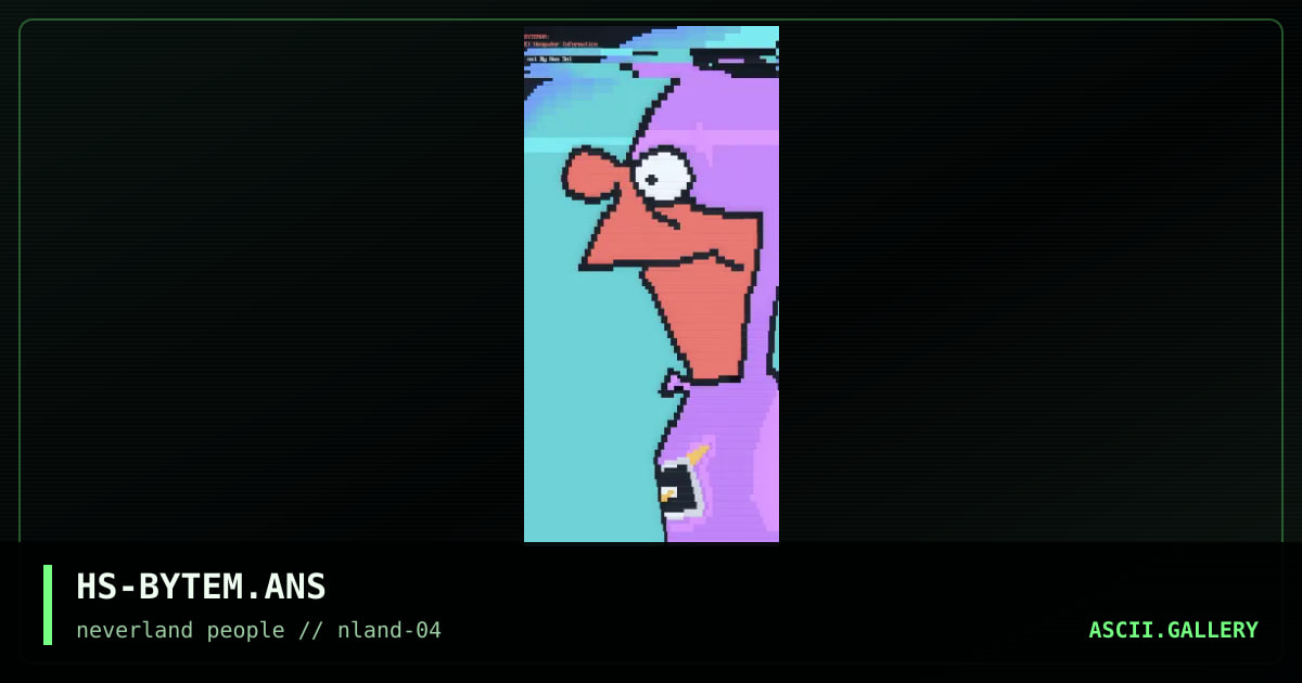 ByteMan!, by han solo, 1996