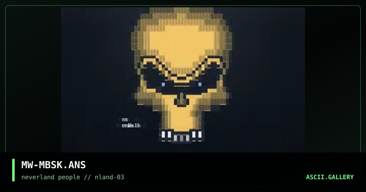 Mini Bad-Skull, by moonwalker, 1996