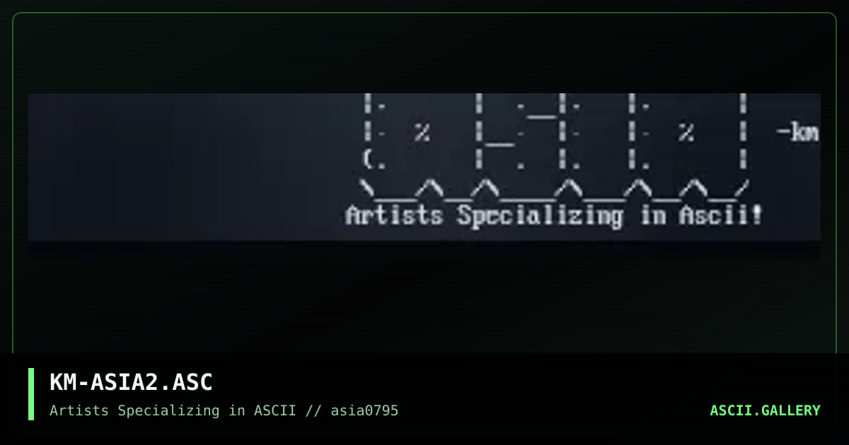KM-ASIA2.ASC, by kermur, 1995