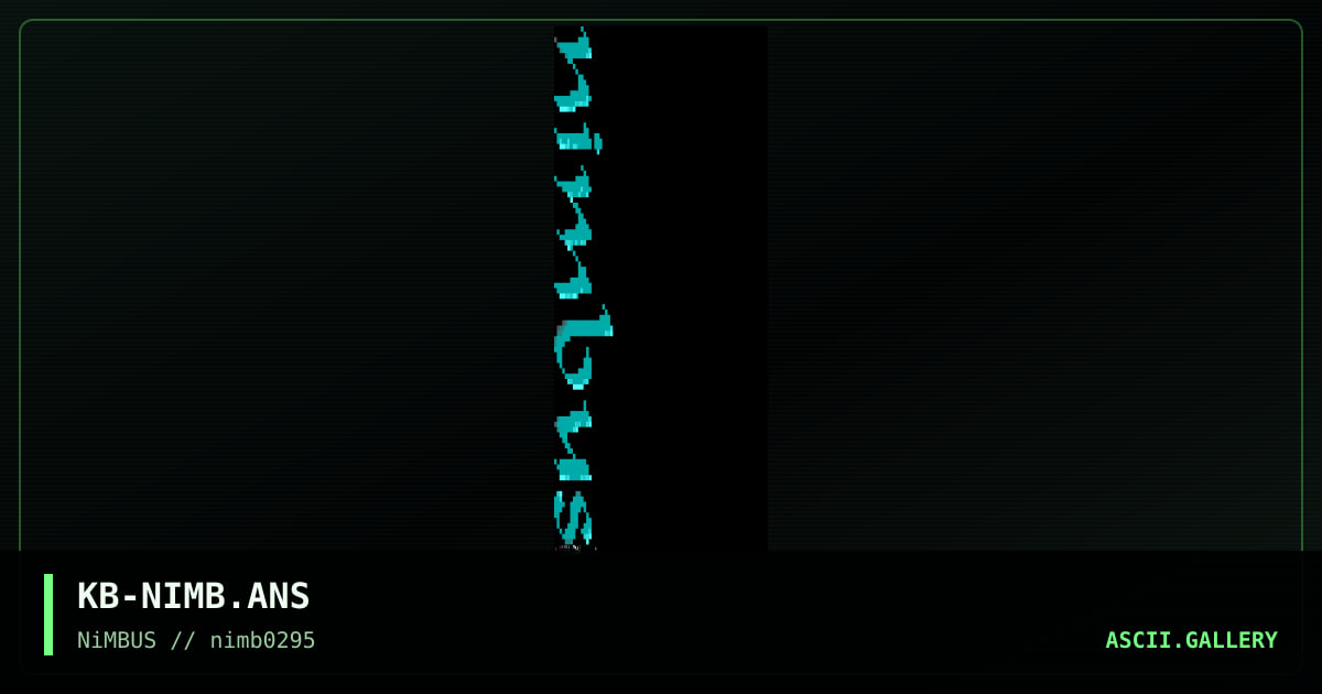 KB-NIMB.ANS, by untagged, 1995