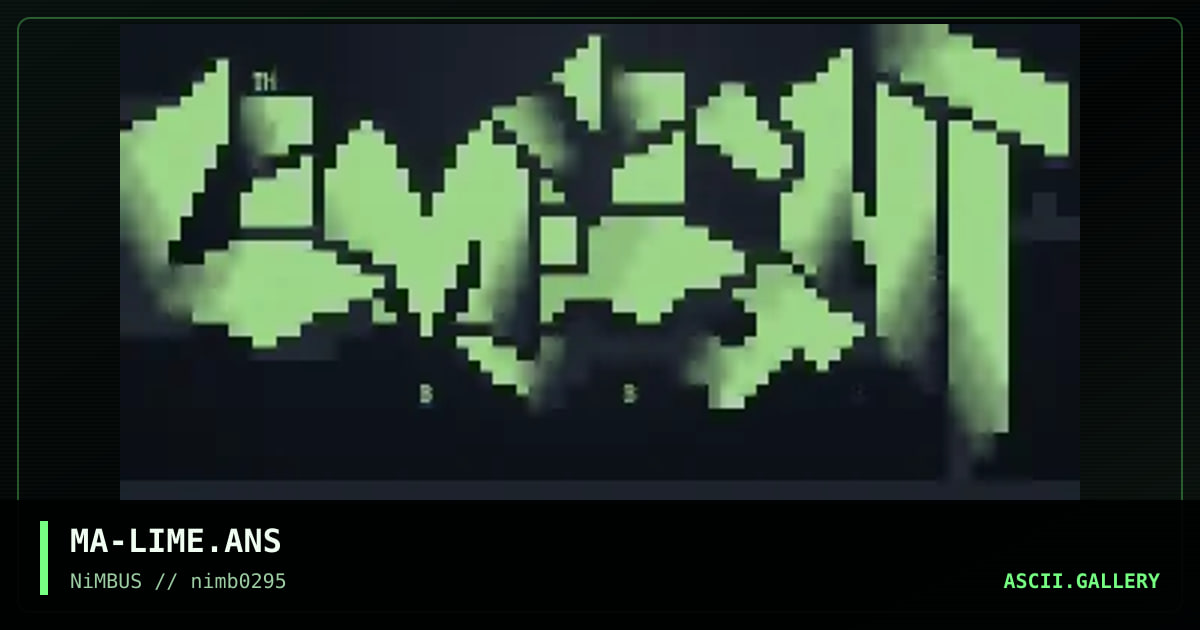MA-LIME.ANS, by morbid angel, 1995