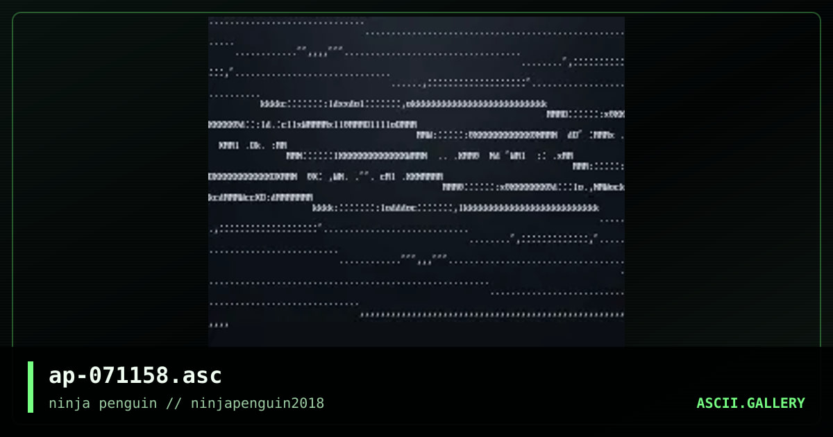 ap-071158.asc, by ninja penguin, 2018