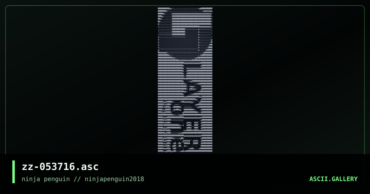 zz-053716.asc, by ninja penguin, 2018