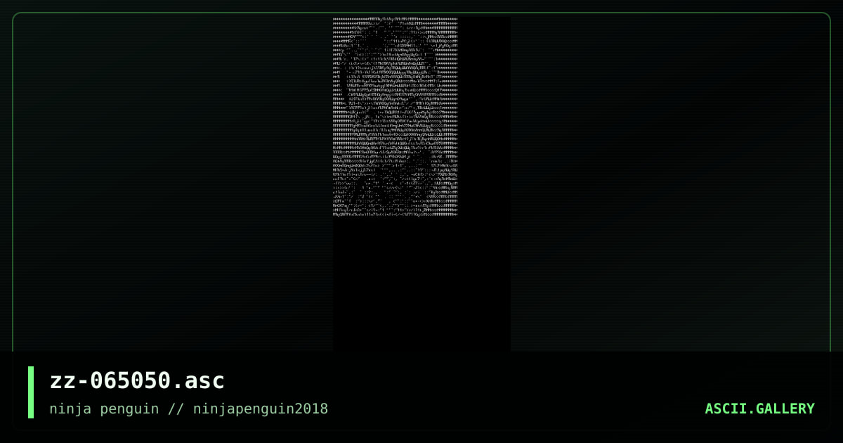 zz-065050.asc, by ninja penguin, 2018