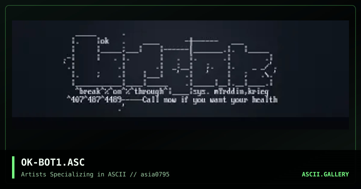 Break On Through, by overtkill, 1995