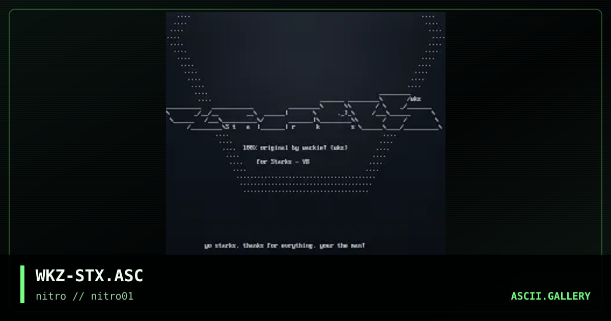 WKZ-STX.ASC, by wackie, 1999