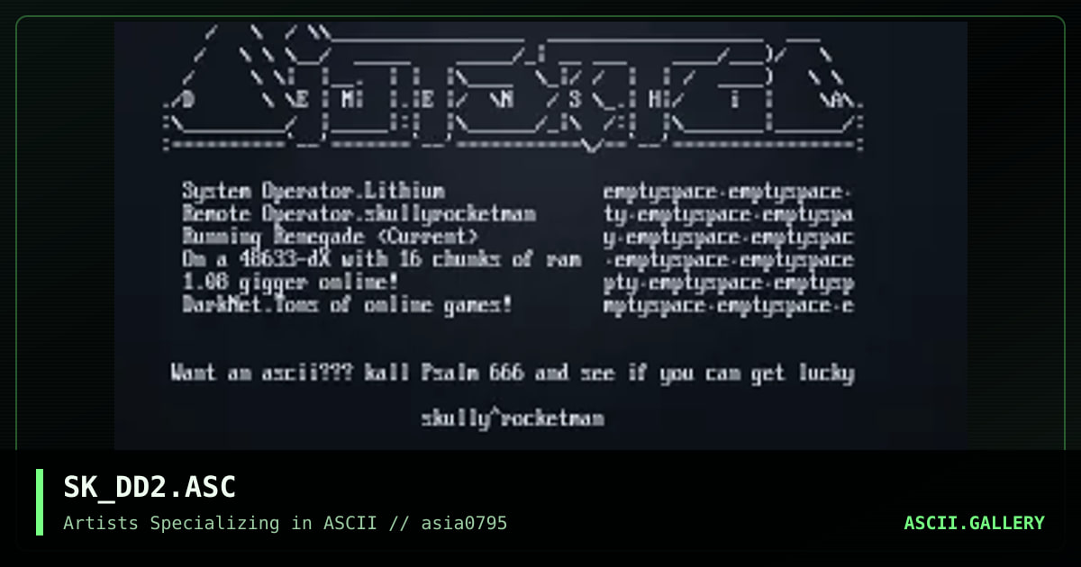SK_DD2.ASC, by skully rocketman, 1995