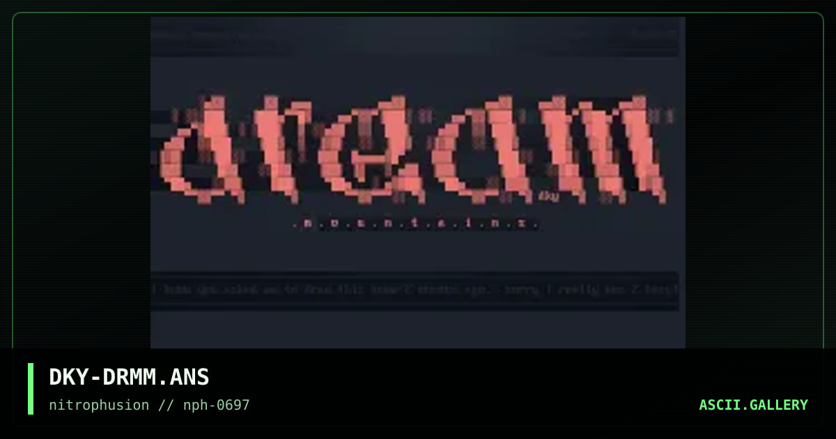 .:(dream mountains logo):., by darky, 1997