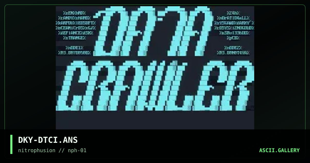 .:[dTC^iNTRO^eND^aNSI]:., by darky, 1997