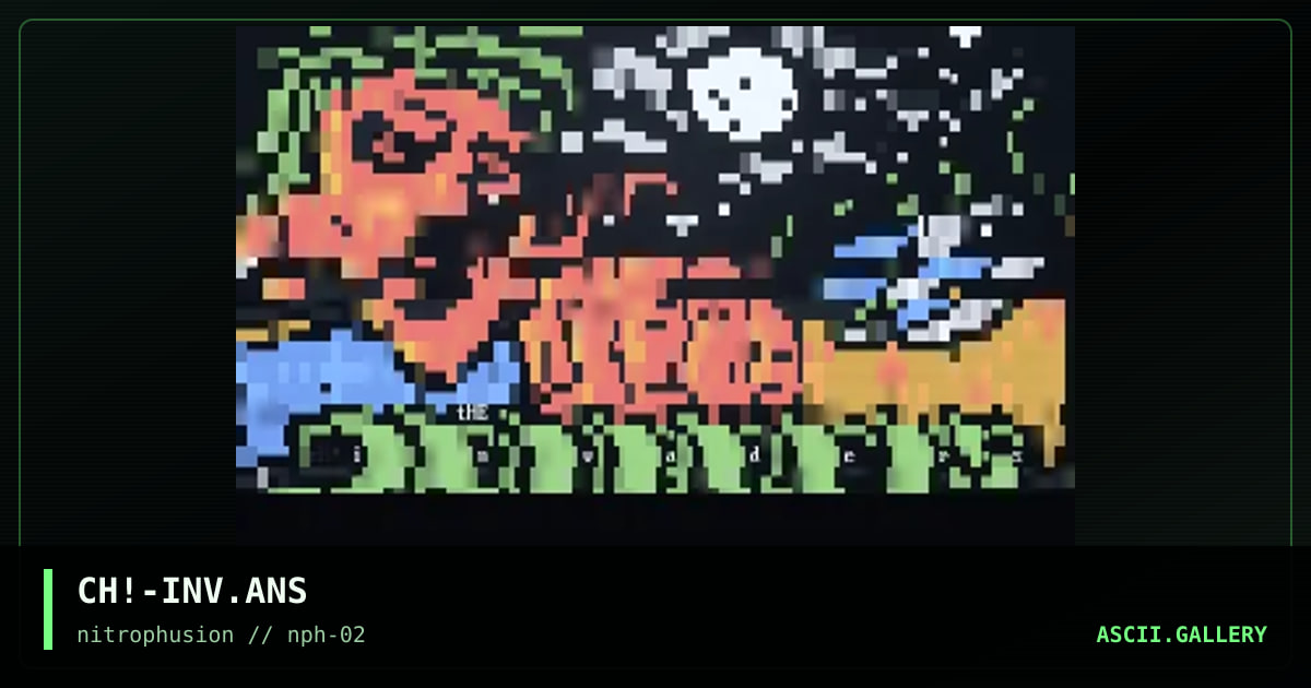 ThE iNvAdErS lOgIN Pic!, by chaotic, 1997