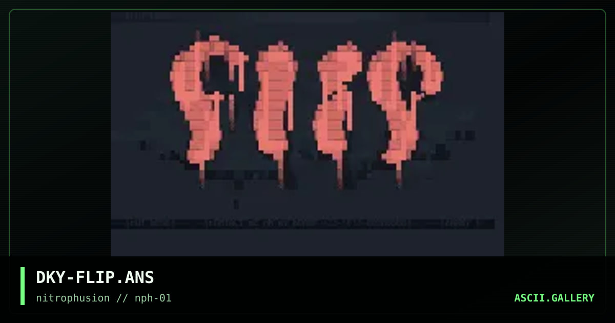 .:[fLIP^bBS^lOGO]:., by darky, 1997