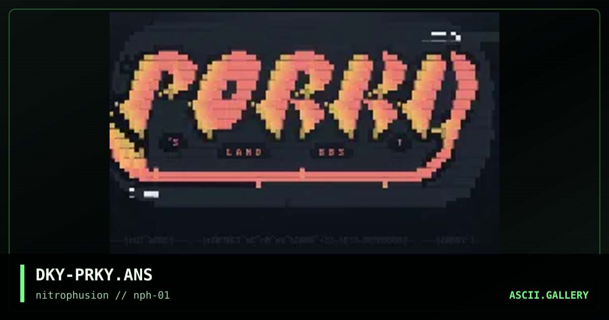 .:[pORKY'S^lAND^lOGON]:., by darky, 1997