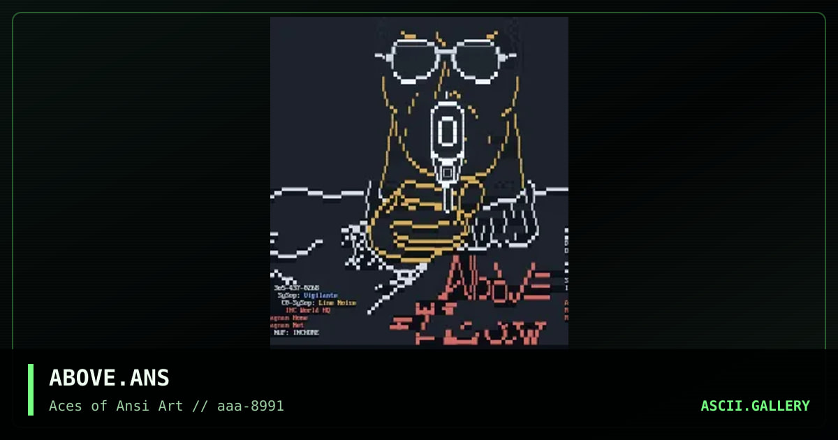 ABOVE.ANS, by mondoman, 1991
