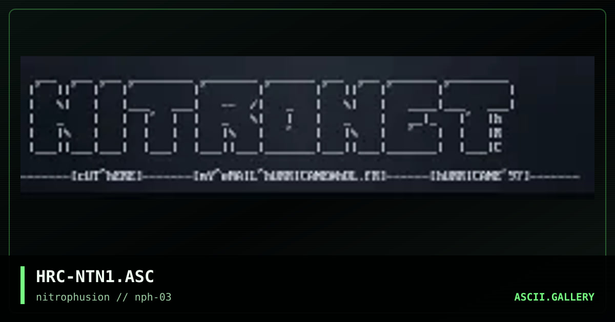 .s$ nTN^lOGO^oSk $s., by hurricane, 1997