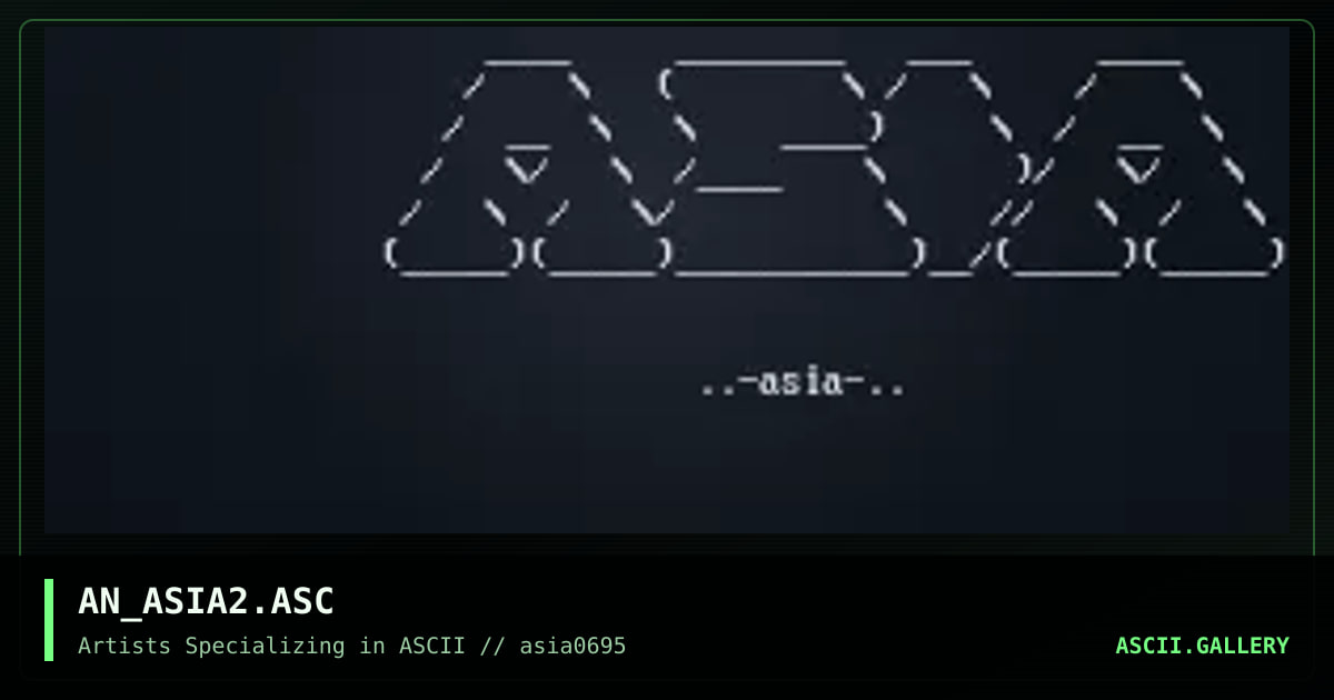 AN_ASIA2.ASC, by airborn, 1995