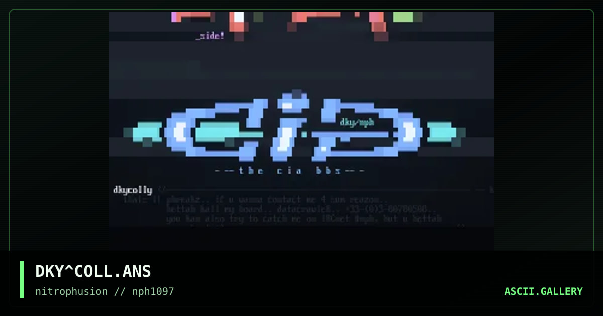 -[ lOGO cOLLY ]-, by darky, 1997