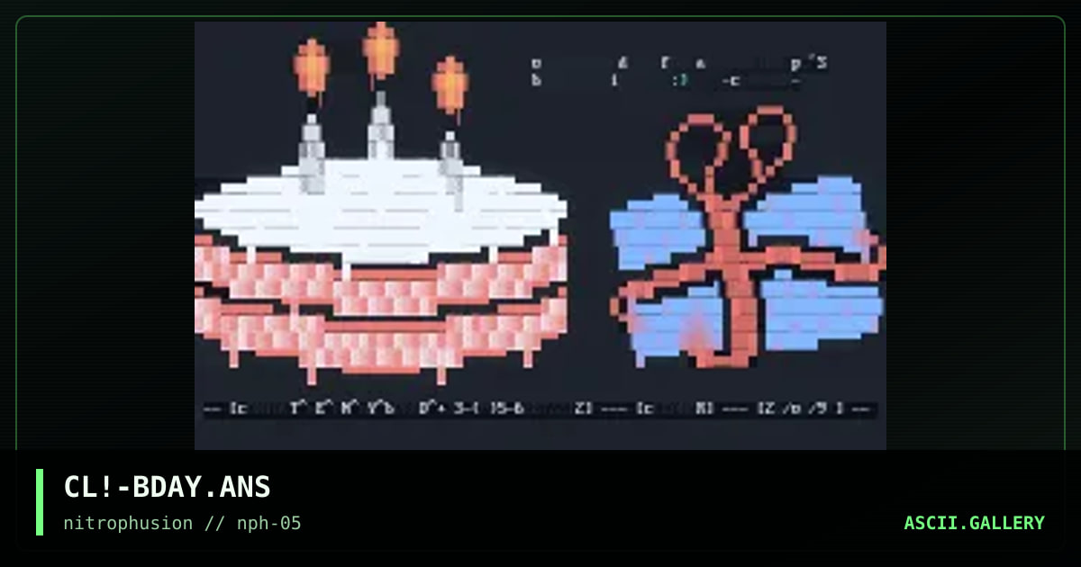 .:(bIRTHDAY^fINAL^aNSI):., by cleaner, 1998