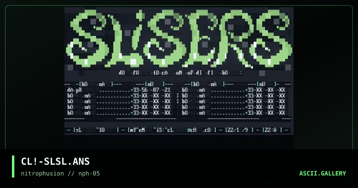 .:(sLISERS^lOGOFF):., by cleaner, 1998
