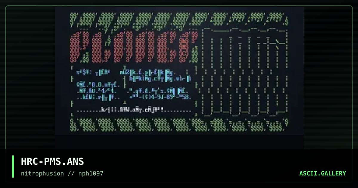 .s$ pMS^lOGO^aNSI $s., by hurricane, 1997