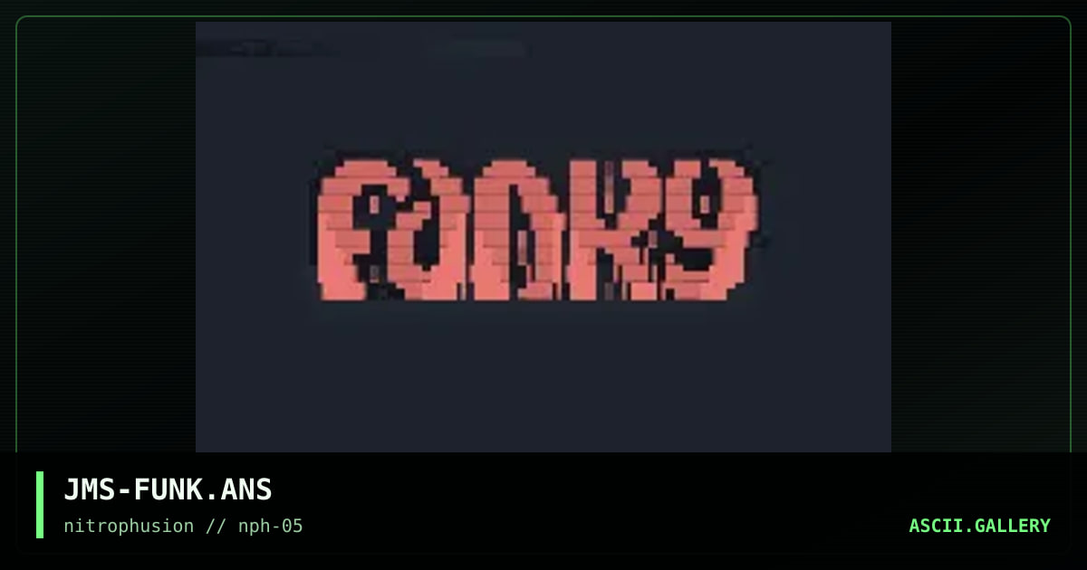 -LoGo FuNKY ToWN 4 FaBio!-, by james, 1998