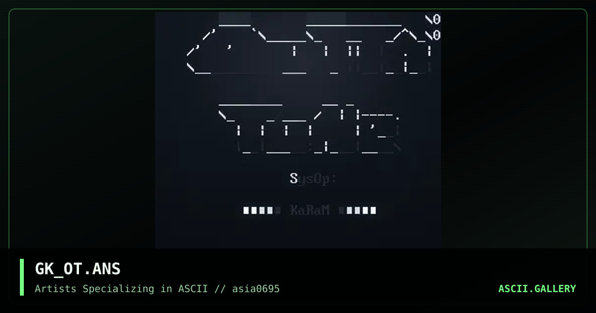 GK_OT.ANS, by gecko, 1995