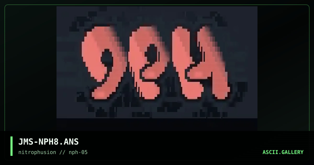 ..nPH aNSI.., by james, 1998