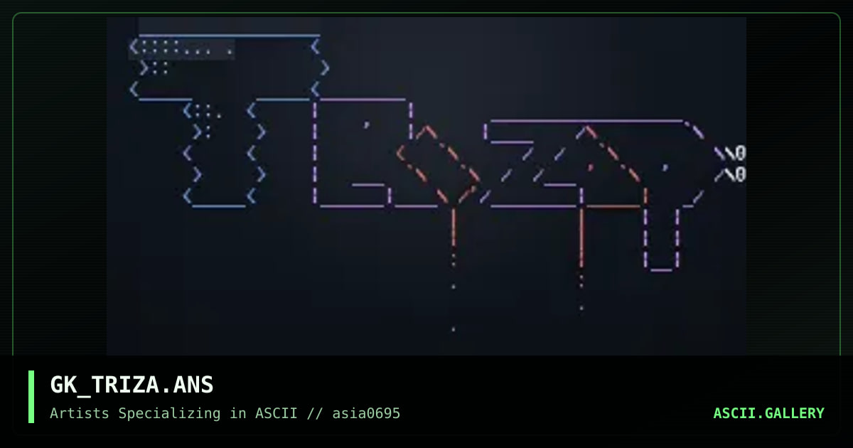 GK_TRIZA.ANS, by gecko, 1995