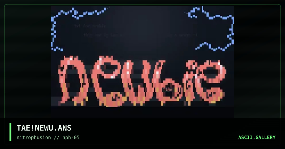 newbie.., by taevore, 1998