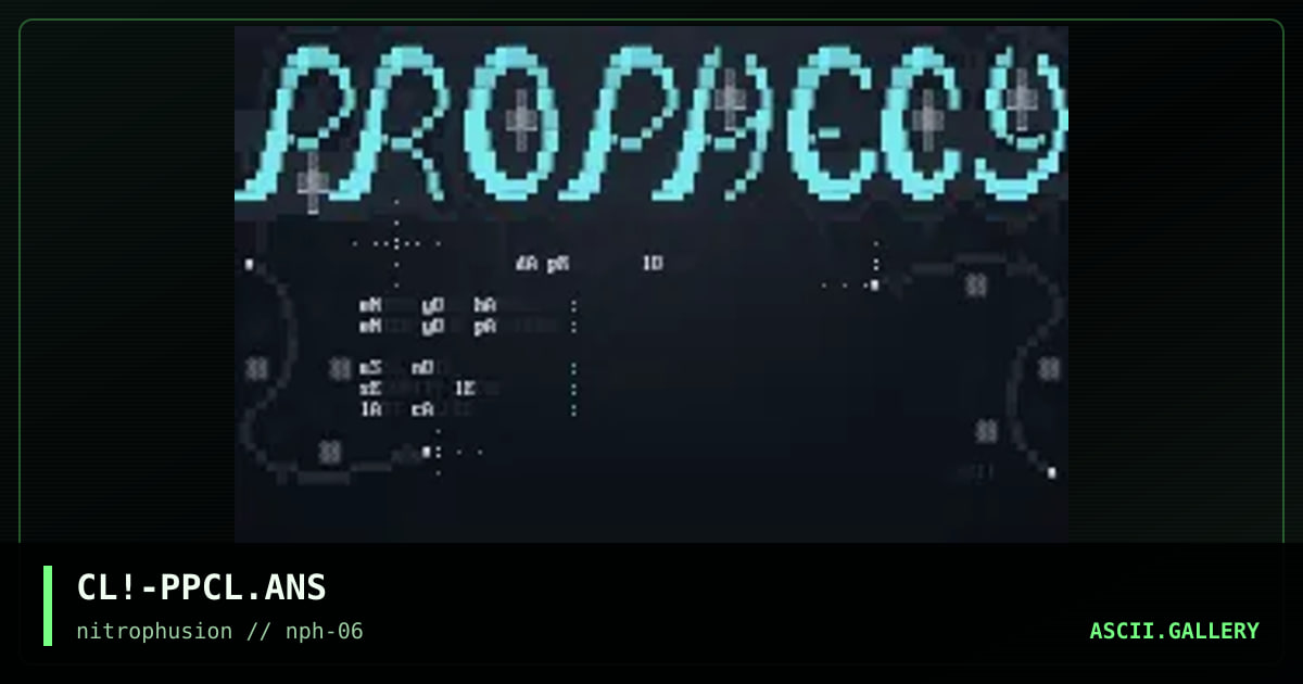 dA pROPHECy lOGIn, by cleaner, 1998