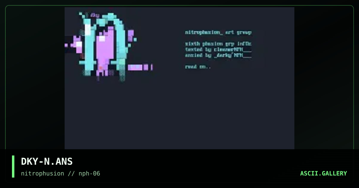 Nph Ansi, by darky, 1998