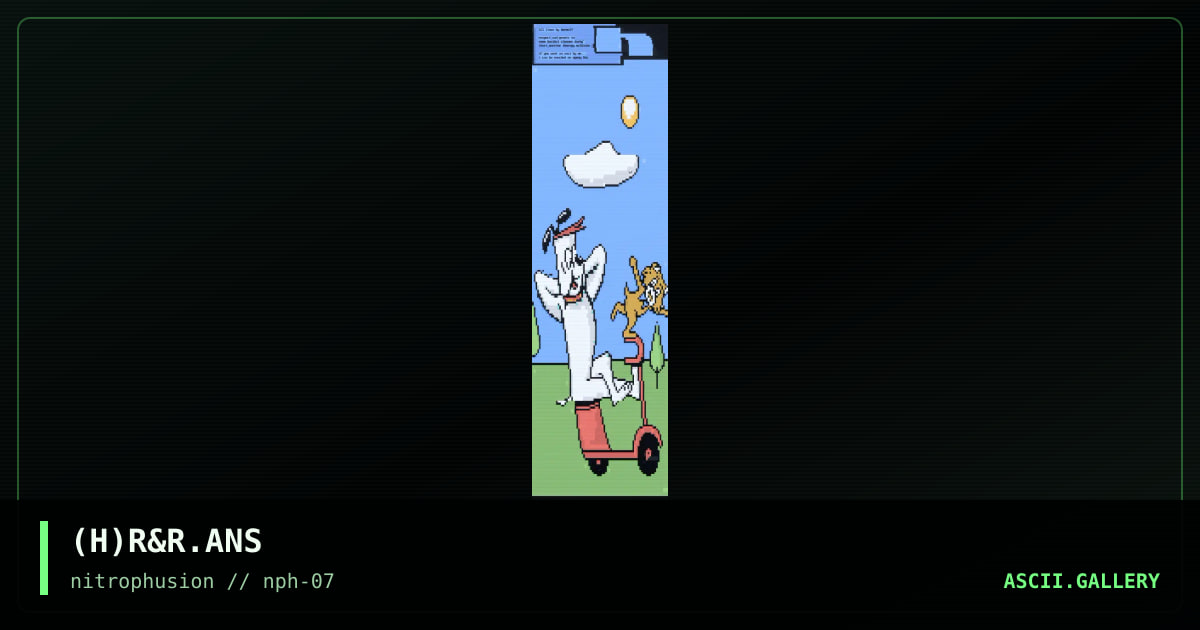 ruff and reddy, by hermol, 1998
