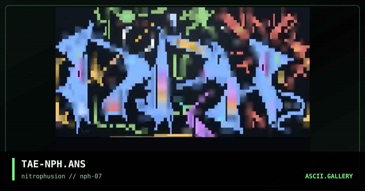 Nitrophusion, by taevore, 1998
