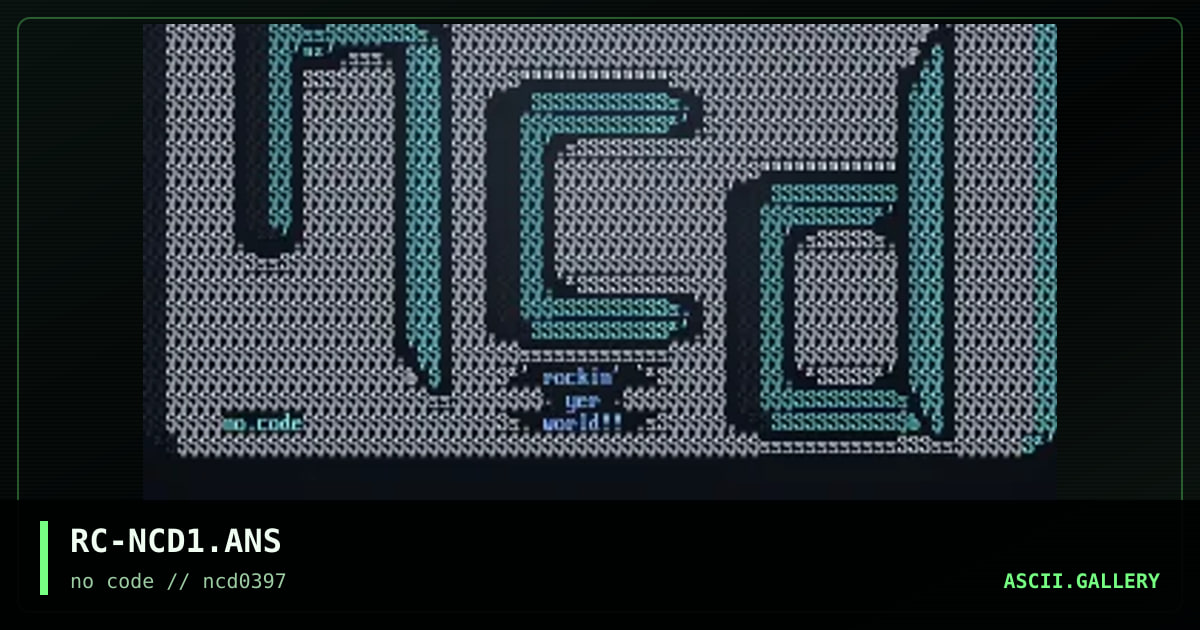 RC-NCD1.ANS, by reflect, 1997