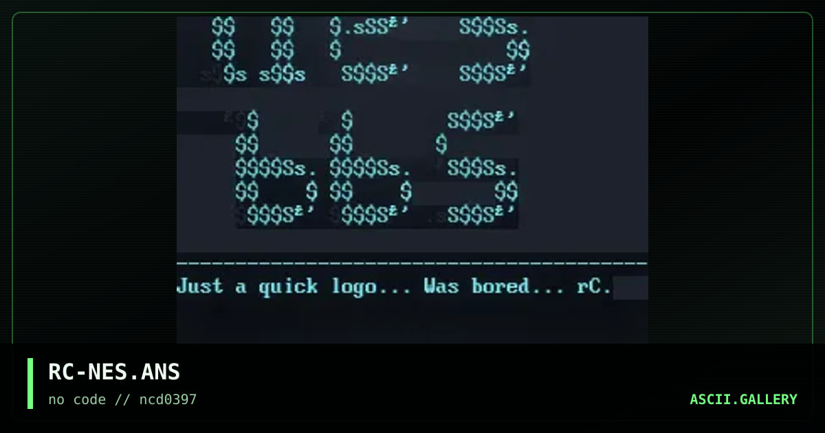 RC-NES.ANS, by reflect, 1997