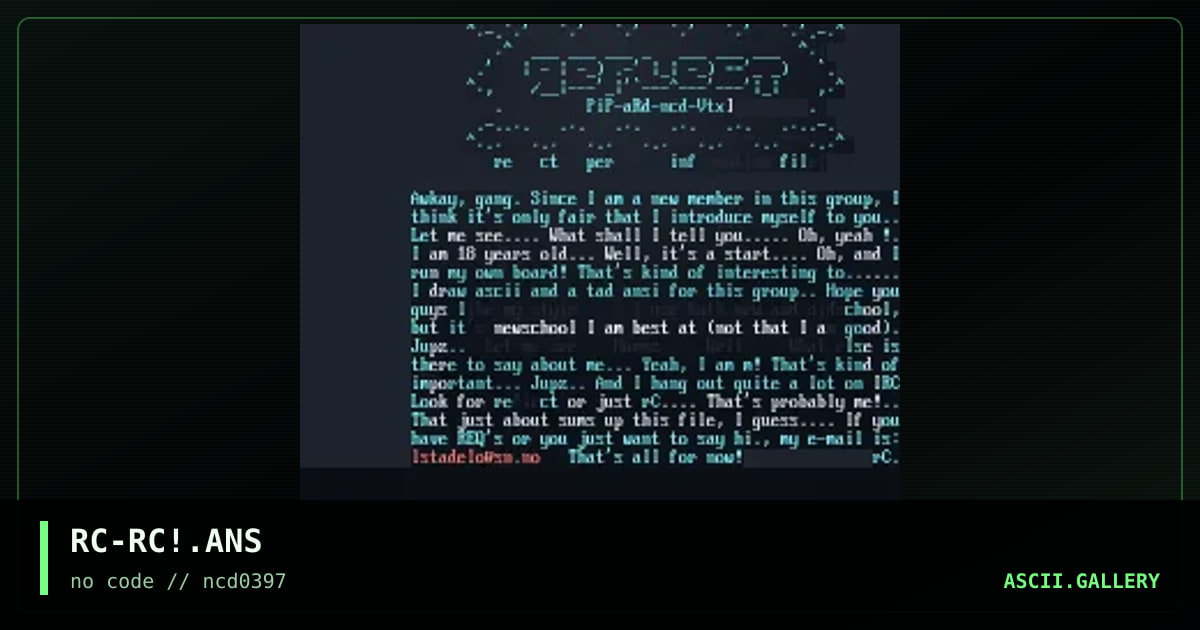 RC-RC!.ANS, by reflect, 1997