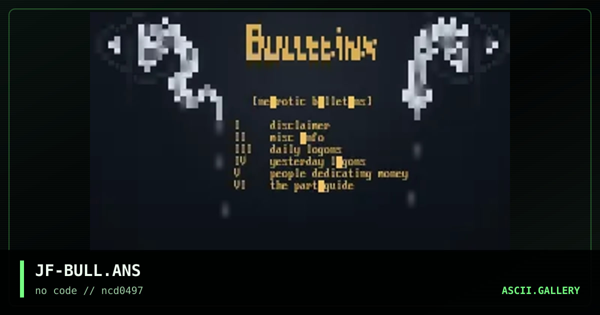JF-BULL.ANS, by jellyfish, 1997